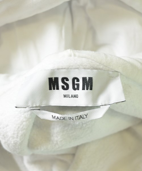 MSGM（エムエスジーエム）パーカー 白 サイズ:S レディース/2200711815100