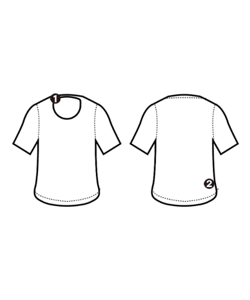 MSGM（エムエスジーエム）Tシャツ・カットソー 白 サイズ:XS メンズ/2200712574044