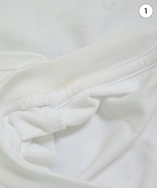 MSGM（エムエスジーエム）Tシャツ・カットソー 白 サイズ:XS メンズ/2200712574044