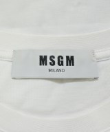 MSGM（エムエスジーエム）Tシャツ・カットソー 白 サイズ:XS メンズ/2200712574044