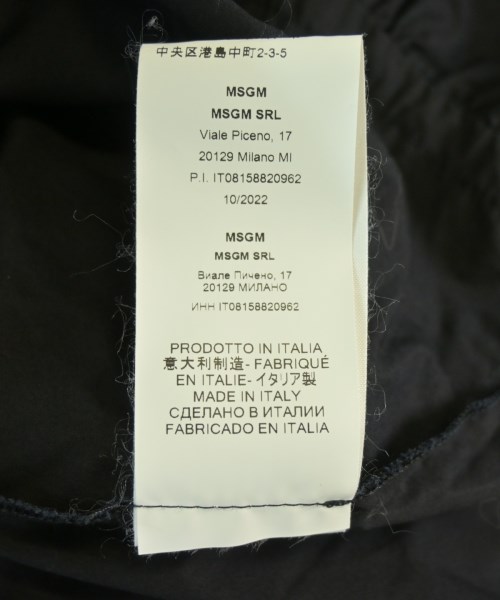 MSGM（エムエスジーエム）ワンピース 黒 サイズ:36(XS位) レディース/2200712627054
