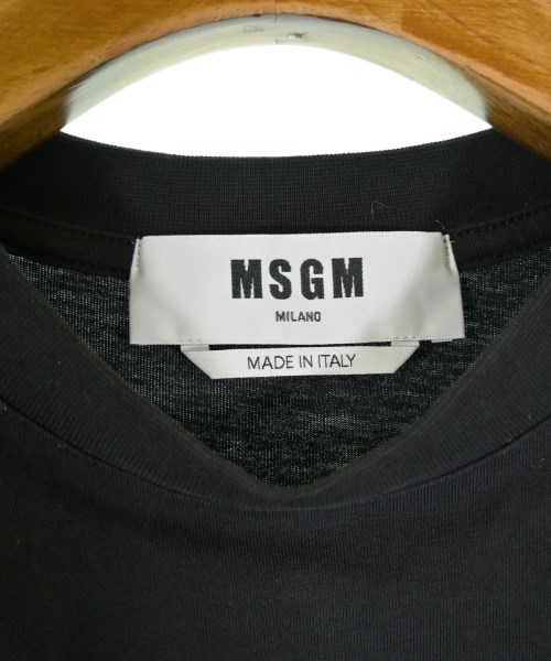 MSGM（エムエスジーエム）Tシャツ・カットソー 黒 サイズ:XXS レディース/2200713961058