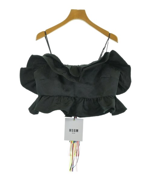 MSGM（エムエスジーエム）ブラウス 黒 サイズ:42(M位) レディース/2200714978055