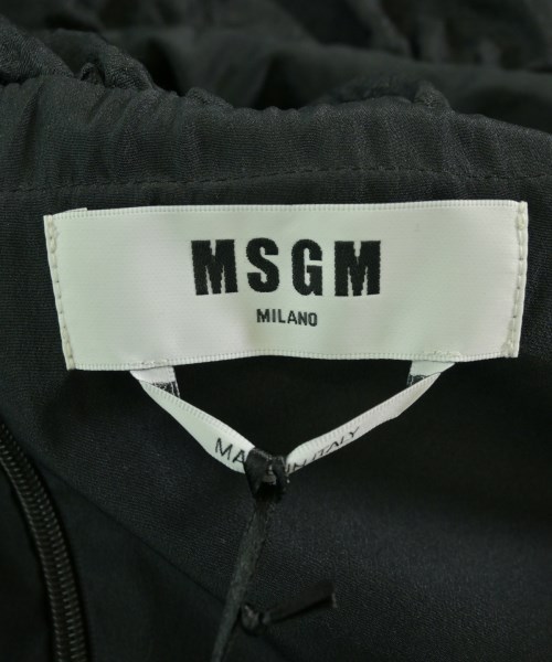 MSGM（エムエスジーエム）ブラウス 黒 サイズ:42(M位) レディース/2200714978055