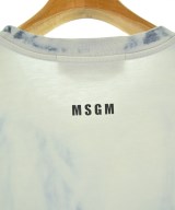 MSGM（エムエスジーエム）Tシャツ・カットソー 青 サイズ:M メンズ/2200715283202