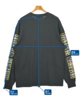 MSGM（エムエスジーエム）Tシャツ・カットソー 黒 サイズ:L メンズ/2200716052210