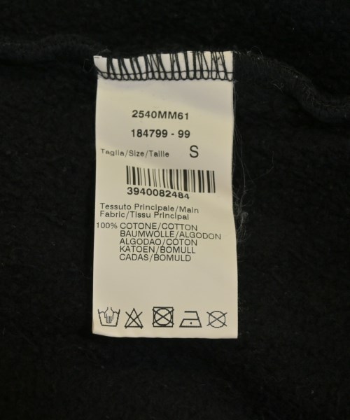 MSGM（エムエスジーエム）スウェット 黒 サイズ:S メンズ/2200716419105