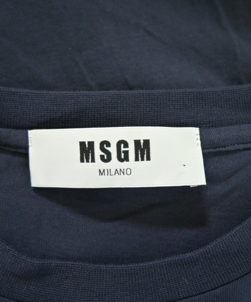 MSGM（エムエスジーエム）Tシャツ・カットソー 紺 サイズ:XS レディース/2200716516071