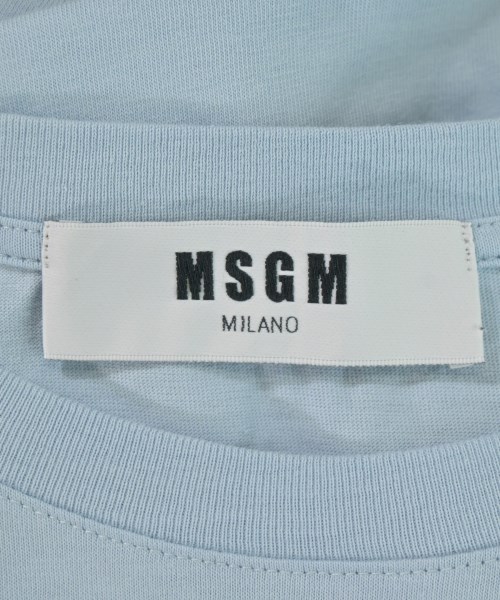MSGM（エムエスジーエム）Tシャツ・カットソー 青 サイズ:L レディース/2200716063032