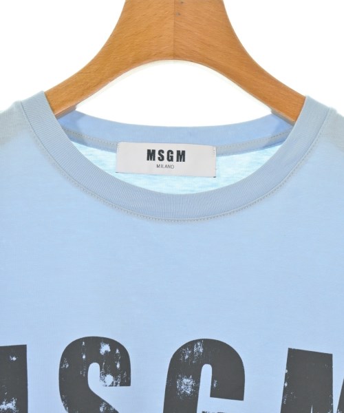MSGM（エムエスジーエム）Tシャツ・カットソー 青 サイズ:L レディース/2200716063032