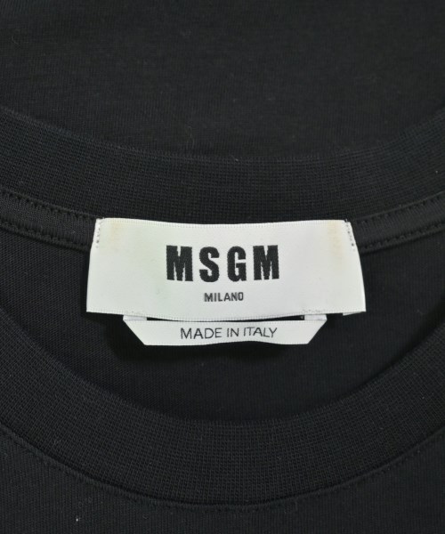 MSGM（エムエスジーエム）Tシャツ・カットソー 黒 サイズ:XS レディース/2200711348042