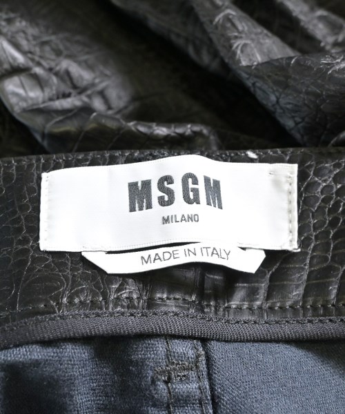 MSGM（エムエスジーエム）その他 黒 サイズ:48(L位) メンズ/2200718293437
