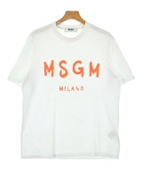MSGM（エムエスジーエム）Tシャツ・カットソー 白 サイズ:M メンズ/2200632867080