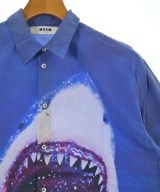 MSGM（エムエスジーエム）カジュアルシャツ 青 サイズ:40(M位) メンズ/2200645589115