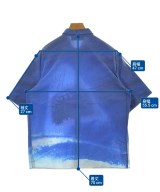 MSGM（エムエスジーエム）カジュアルシャツ 青 サイズ:40(M位) メンズ/2200645589115