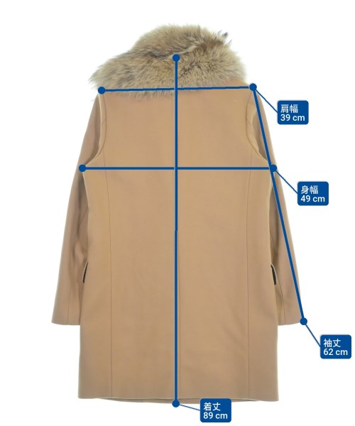 MSGM（エムエスジーエム）チェスターコート ベージュ サイズ:38(S位) レディース/2200630627020