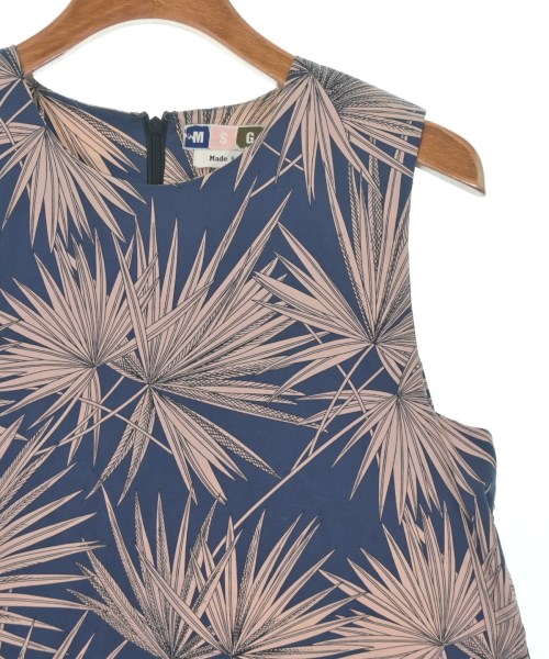 MSGM（エムエスジーエム）ワンピース 紺 サイズ:38(S位) レディース/2200628578051