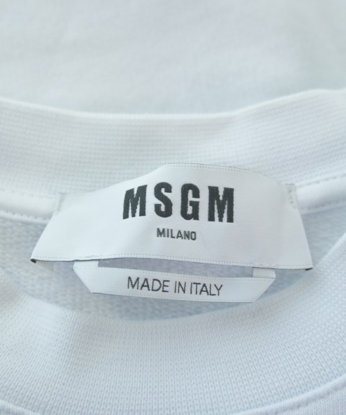 MSGM（エムエスジーエム）スウェット 白 サイズ:XS レディース/2200636754218