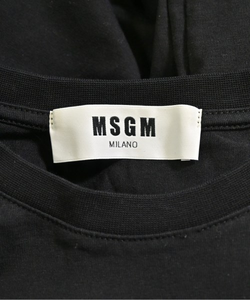 MSGM（エムエスジーエム）Tシャツ・カットソー 黒 サイズ:XS レディース/2200646452050