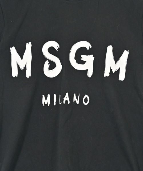 MSGM（エムエスジーエム）Tシャツ・カットソー 黒 サイズ:XS レディース/2200646452050