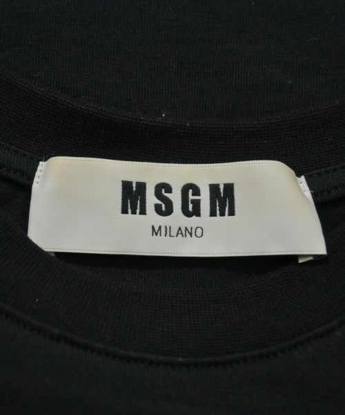 MSGM（エムエスジーエム）Tシャツ・カットソー 黒 サイズ:XS レディース/2200648334033