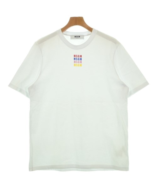 MSGM(エムエスジーエム)Tシャツ・カットソー 白 サイズ:M/2200649237197