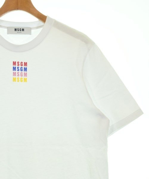 MSGM（エムエスジーエム）Tシャツ・カットソー 白 サイズ:M レディース/2200649237197