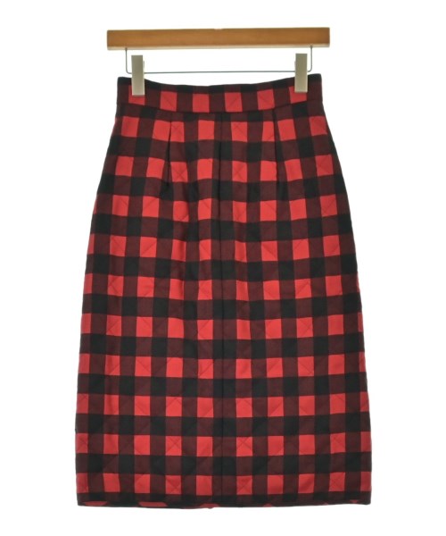 MSGM(エムエスジーエム)ロング・マキシ丈スカート 赤 サイズ:38(S位)/2200649237227