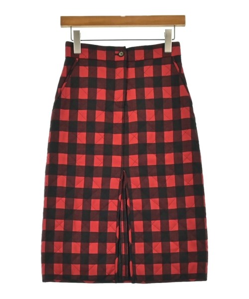 MSGM（エムエスジーエム）ロング・マキシ丈スカート 赤 サイズ:38(S位) レディース/2200649237227