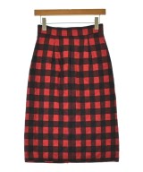 MSGM（エムエスジーエム）ロング・マキシ丈スカート 赤 サイズ:38(S位) レディース/2200649237227