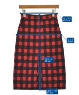 MSGM（エムエスジーエム）ロング・マキシ丈スカート 赤 サイズ:38(S位) レディース/2200649237227