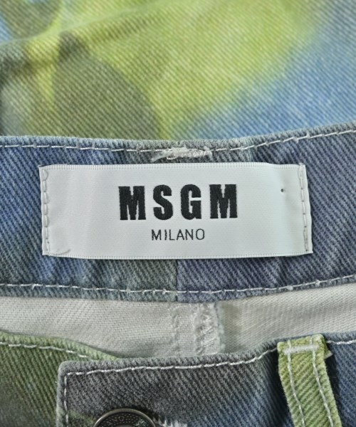 MSGM（エムエスジーエム）ショートパンツ 青 サイズ:48(L位) メンズ/2200649574018