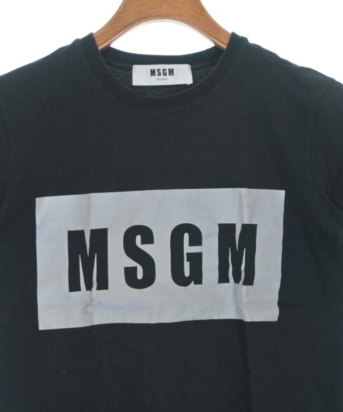 MSGM（エムエスジーエム）Tシャツ・カットソー 黒 サイズ:S メンズ/2200642967046