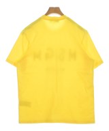 MSGM（エムエスジーエム）Tシャツ・カットソー 黄 サイズ:S メンズ/2200651563093