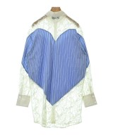 MSGM（エムエスジーエム）カジュアルシャツ 青 サイズ:40(M位) レディース/2200651812092