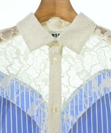 MSGM（エムエスジーエム）カジュアルシャツ 青 サイズ:40(M位) レディース/2200651812092