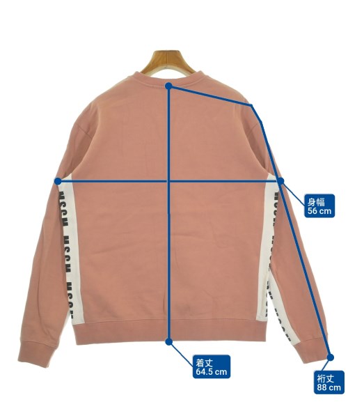 MSGM（エムエスジーエム）スウェット ピンク サイズ:L レディース/2200652063011