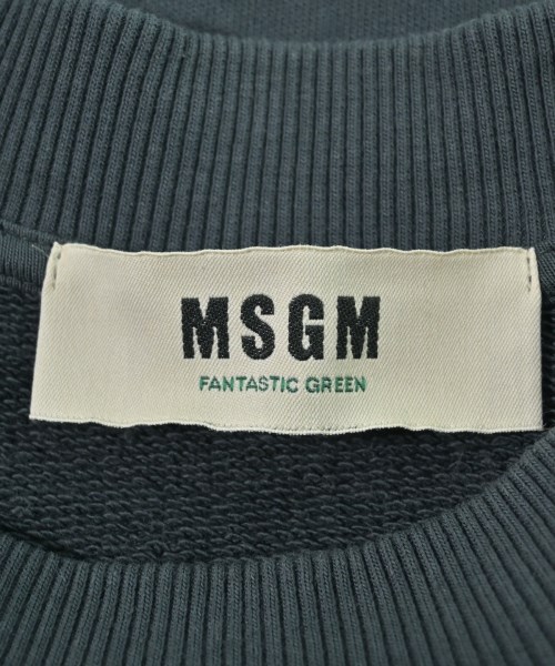 MSGM（エムエスジーエム）スウェット グレー サイズ:S メンズ/2200646973050