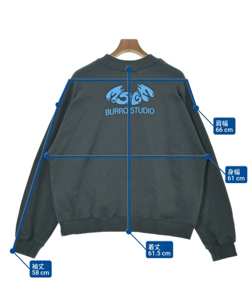 MSGM（エムエスジーエム）スウェット グレー サイズ:S メンズ/2200646973050