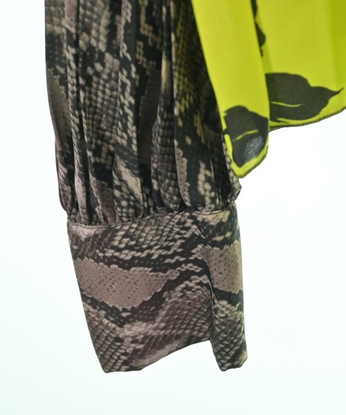 MSGM（エムエスジーエム）カジュアルシャツ 黄 サイズ:46(XL位) レディース/2200651951142