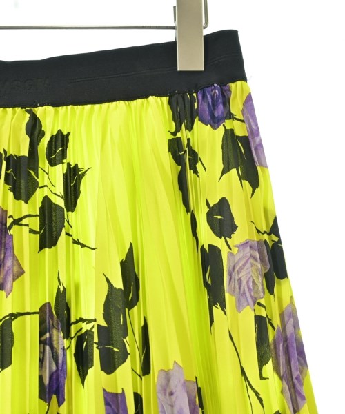MSGM（エムエスジーエム）ロング・マキシ丈スカート 黄 サイズ:-(M位) レディース/2200651951159