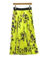 MSGM（エムエスジーエム）ロング・マキシ丈スカート 黄 サイズ:-(M位) レディース/2200651951159