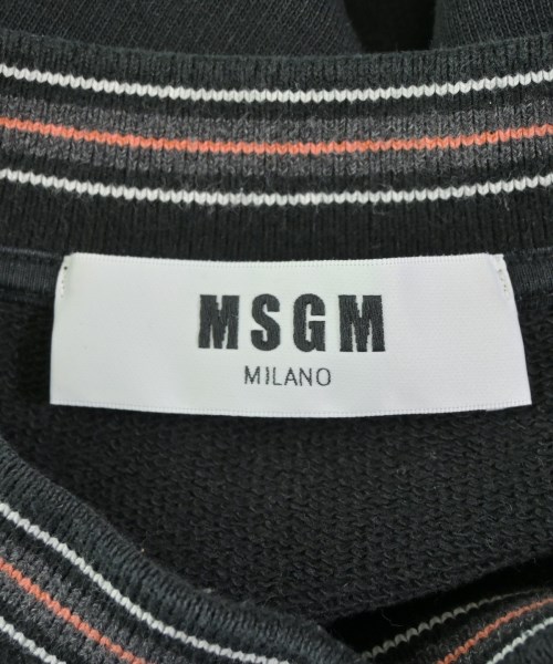 MSGM（エムエスジーエム）スウェット 黒 サイズ:S レディース/2200652869033