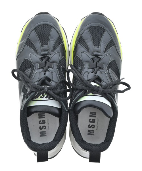 MSGM（エムエスジーエム）スニーカー 黒 サイズ:EU43(28cm位) メンズ/2200653112077