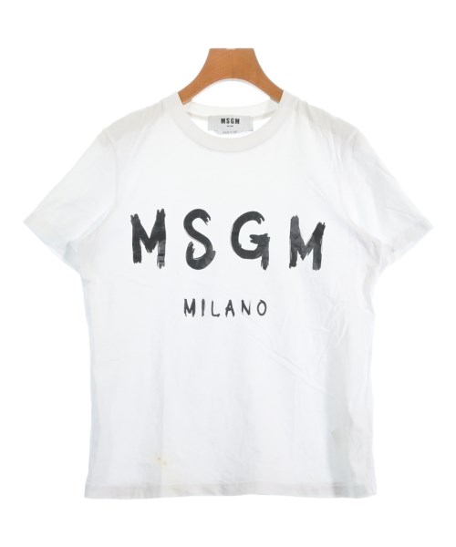 MSGM(エムエスジーエム)Tシャツ・カットソー 白 サイズ:XS/2200646202068