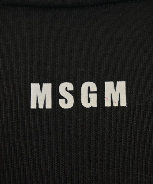 MSGM（エムエスジーエム）スウェット 黒 サイズ:XS レディース/2200698924024