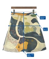 MSGM（エムエスジーエム）ひざ丈スカート 白 サイズ:42(M位) レディース/2200700496105