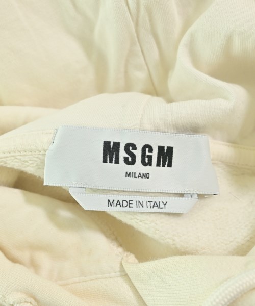MSGM（エムエスジーエム）スウェット 白 サイズ:XS レディース/2200701936044