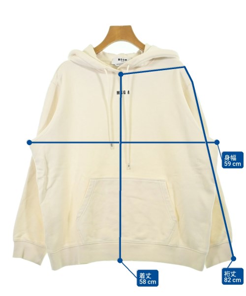 MSGM（エムエスジーエム）スウェット 白 サイズ:XS レディース/2200701936044