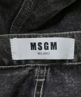 MSGM（エムエスジーエム）デニムパンツ 黒 サイズ:48(L位) メンズ/2200702705120